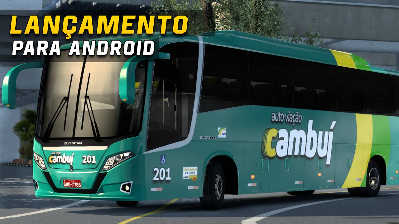 SAIU!! NOVO JOGO DE ÔNIBUS PARA ANDROID COM GRÁFICOS INCRÍVEIS - RODANDO O BRASIL