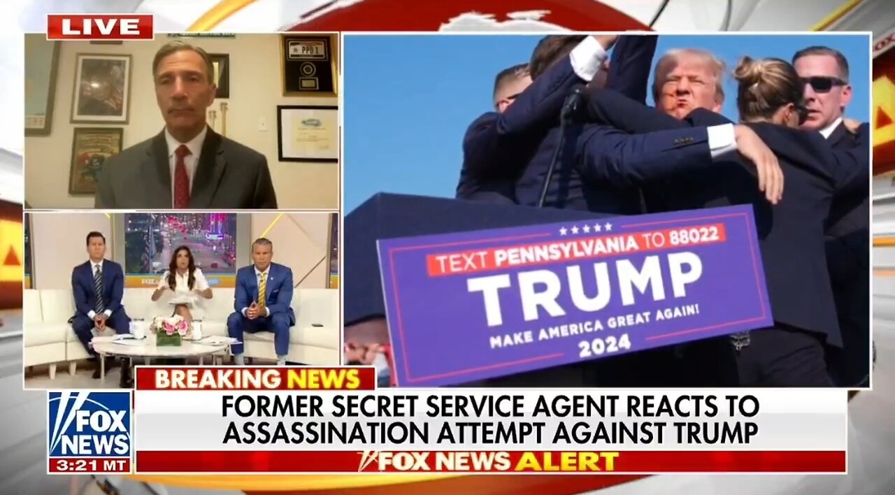 Retired Secret Service Agent: Trump Should Have Been Off Stage Quicker