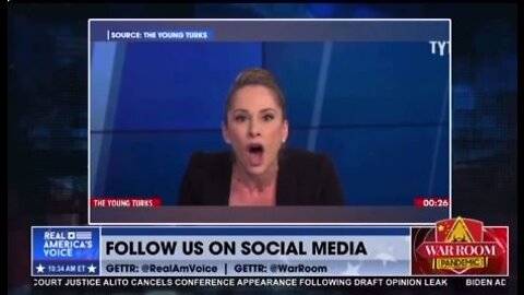 Ana Kasparian had a meltdown over the SCOTUS draft. Incredible.