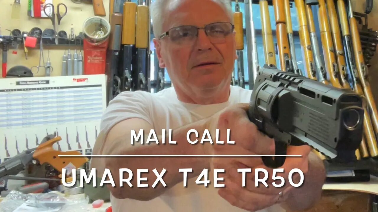 Mail call with the Umarex T4E TR50 50 caliber co2 powered revolver happy Memorial Day everyone!