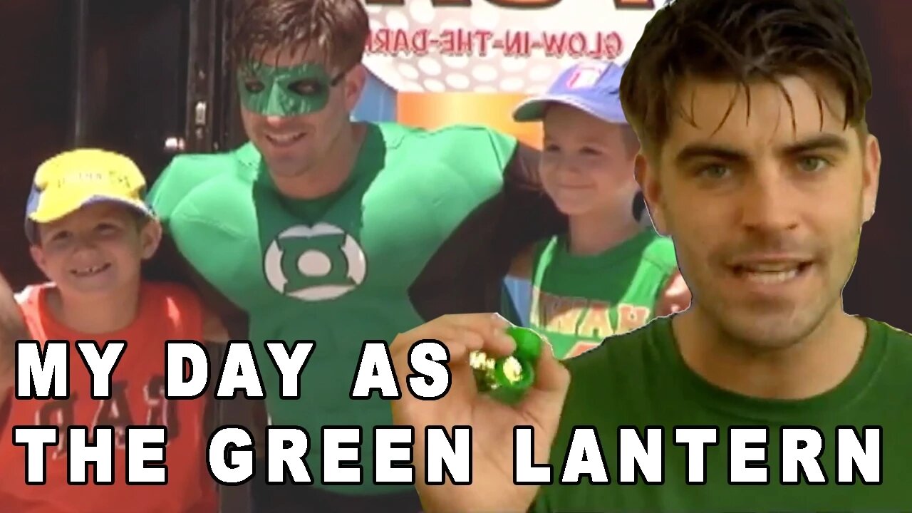 Costumed Character Documentary - Michael McCrudden As The Green Lantern