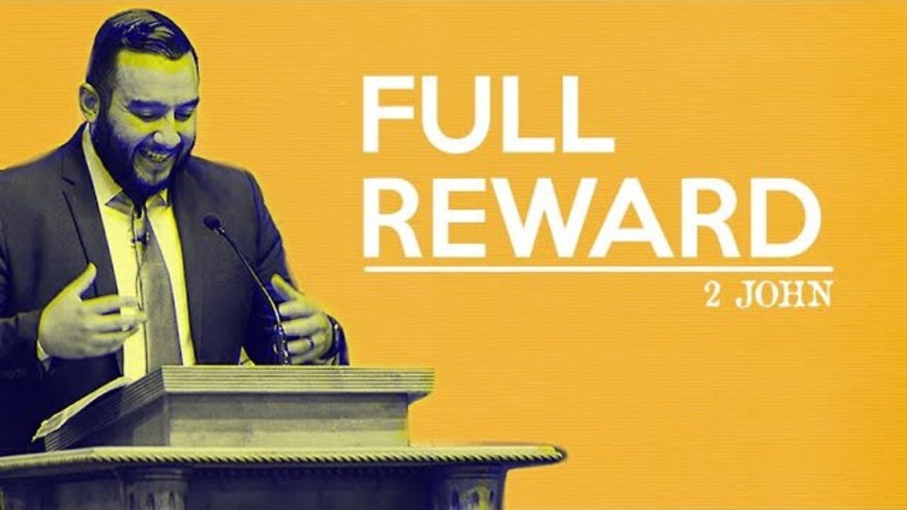 【 A Full Reward 】 Pastor Bruce Mejia