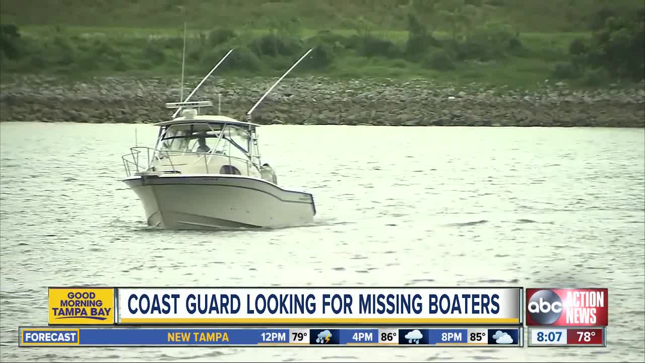 Coast Guard searching for missing firefighters off Florida coast