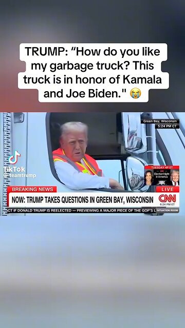 Trump: This Truck is In Honor of Biden & Kamala 2024