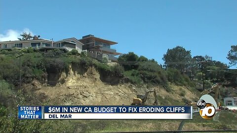 $6M in new CA budget to fix Del Mar cliffs