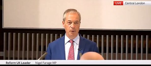 Nigel Farage Handles Protestors Amazingly