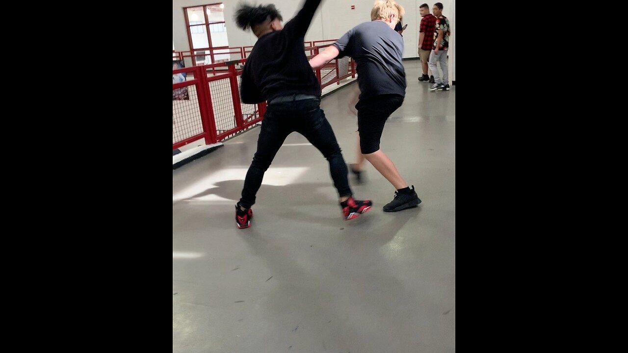 THEY TRIED THROWING A PUNCH AT ME. TAP LINK BELOW TO WATCH THE FULL SHORTS VIDEO ON YouTube