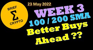 BriefCrypto - Week 3 - BUY PLAN ON HOLD - BETTER BUYS AHEAD ?? - 23 May 2022