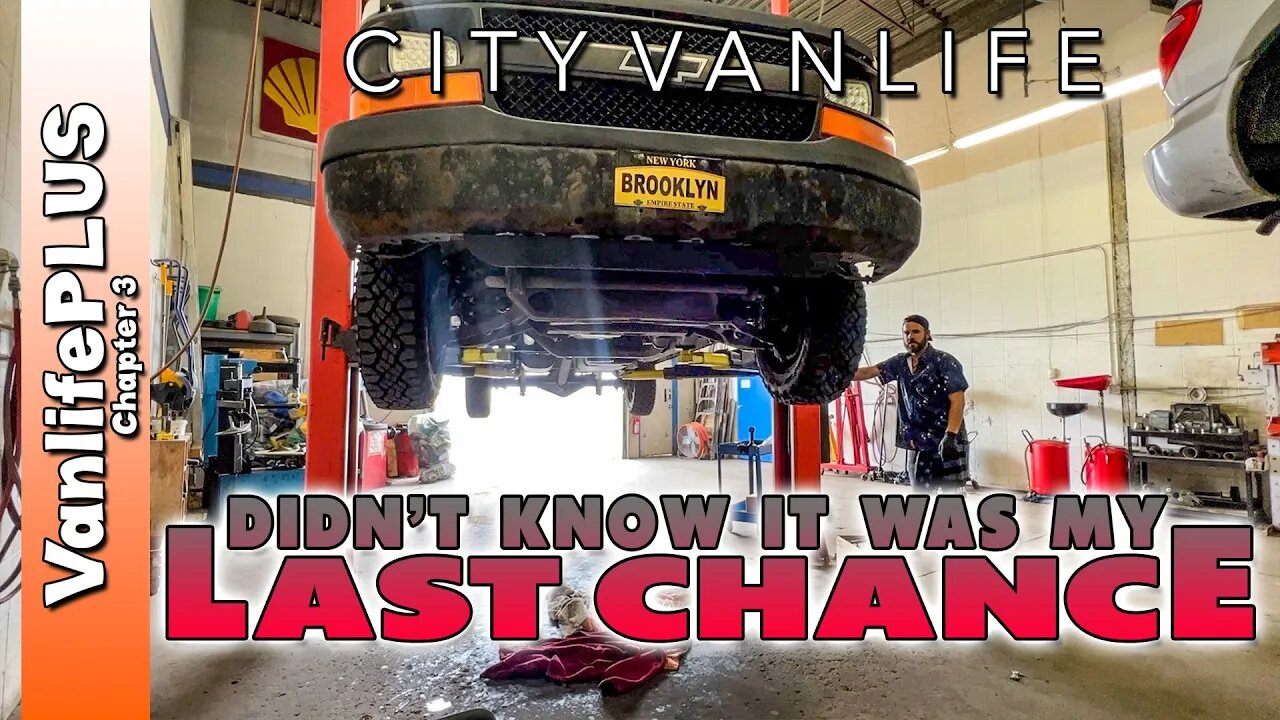 City Vanlife - A Home on Wheels is HEAVY - DO NOT Forget to do this