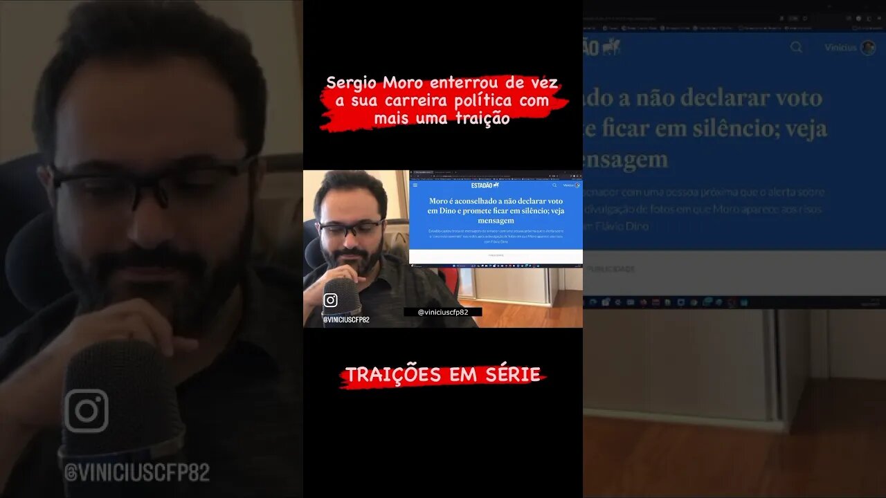 Estadão flagrou conversas de Sergio Moro no Whatsapp durante sabatina de Dino para o STF