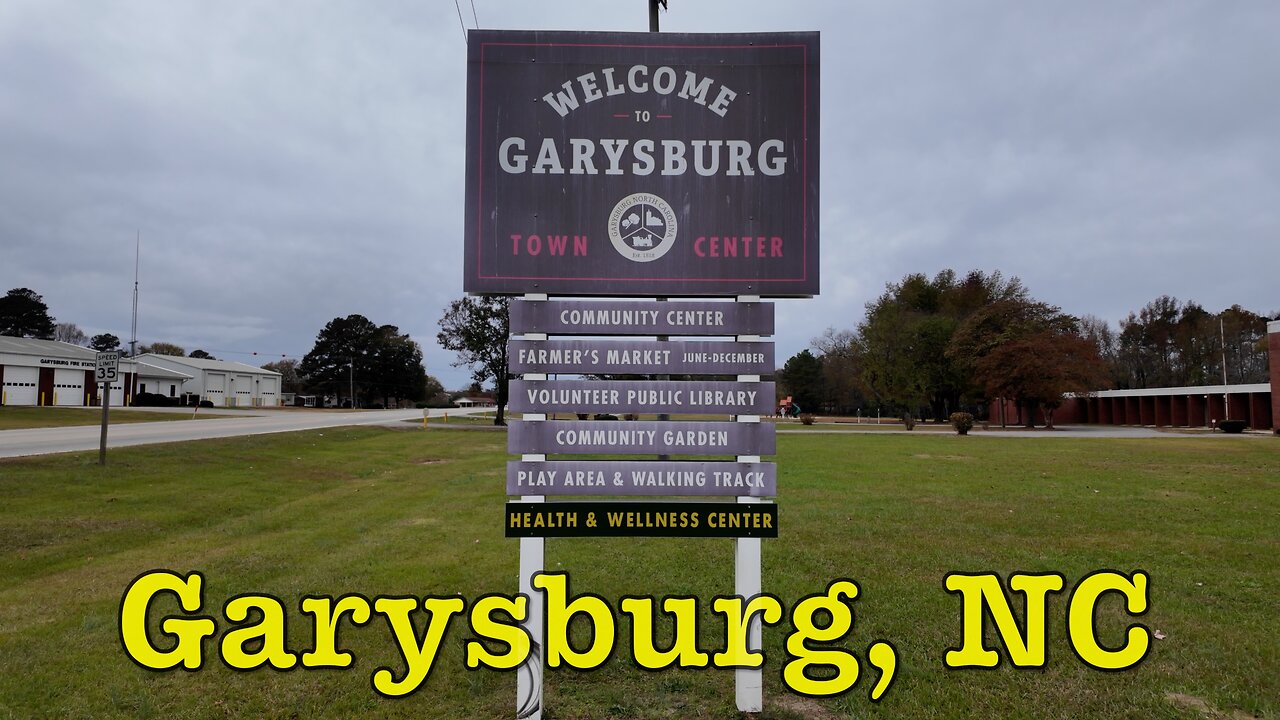 I'm visiting every town in NC - Garysburg,, North Carolina