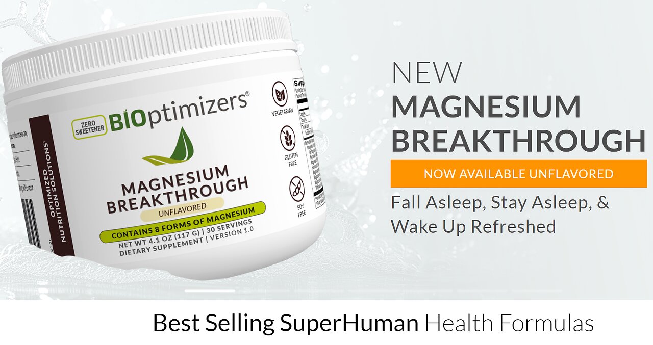 -BIOptimizers- (Optimizing Health: Could these Products be what we have been looking for?)