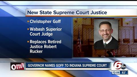 Gov. Holcomb chooses Ind. Supreme Court justice, 2015 letter shows insight into career