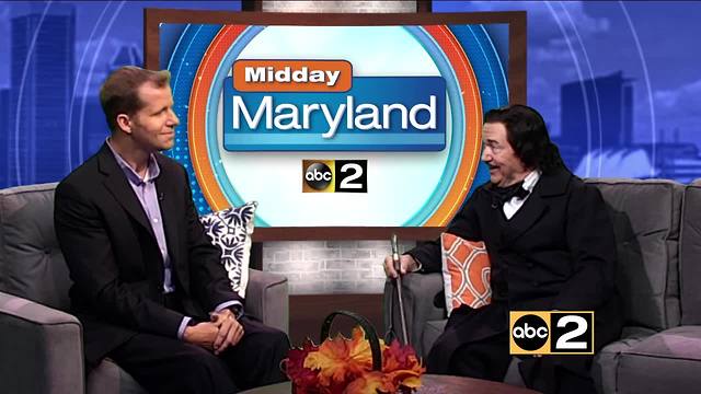 Edgar Allen Poe Visits Midday Maryland!