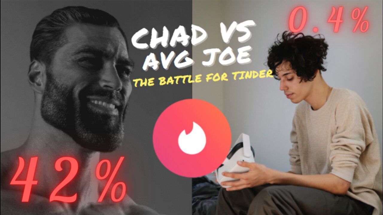 CHAD vs Average Joe. Tinder experiments, Foodie dates, 80-20, Dark Triad traits and the 99.99% issue