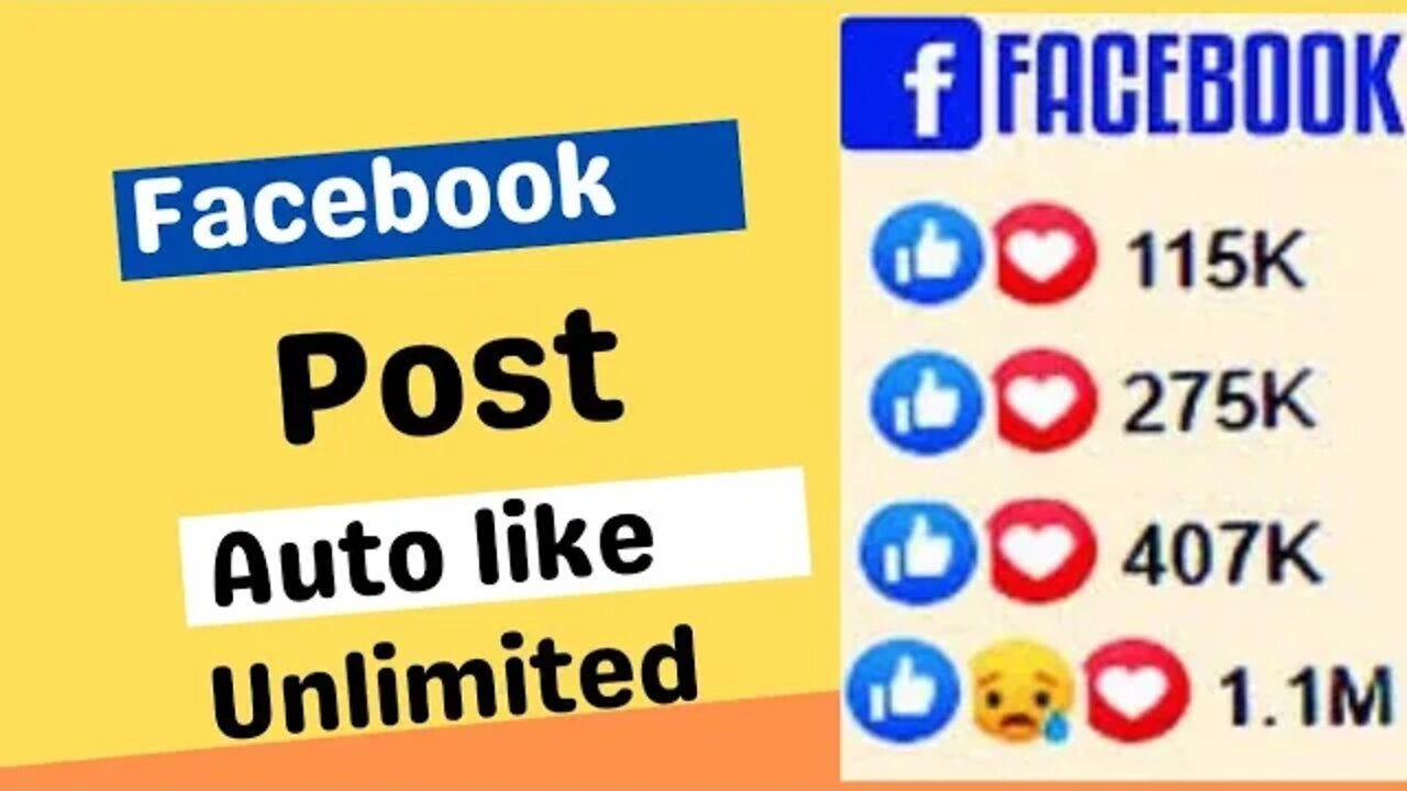 Facebook Auto like unlimited. How to increase Facebook post like unlimited 2022.