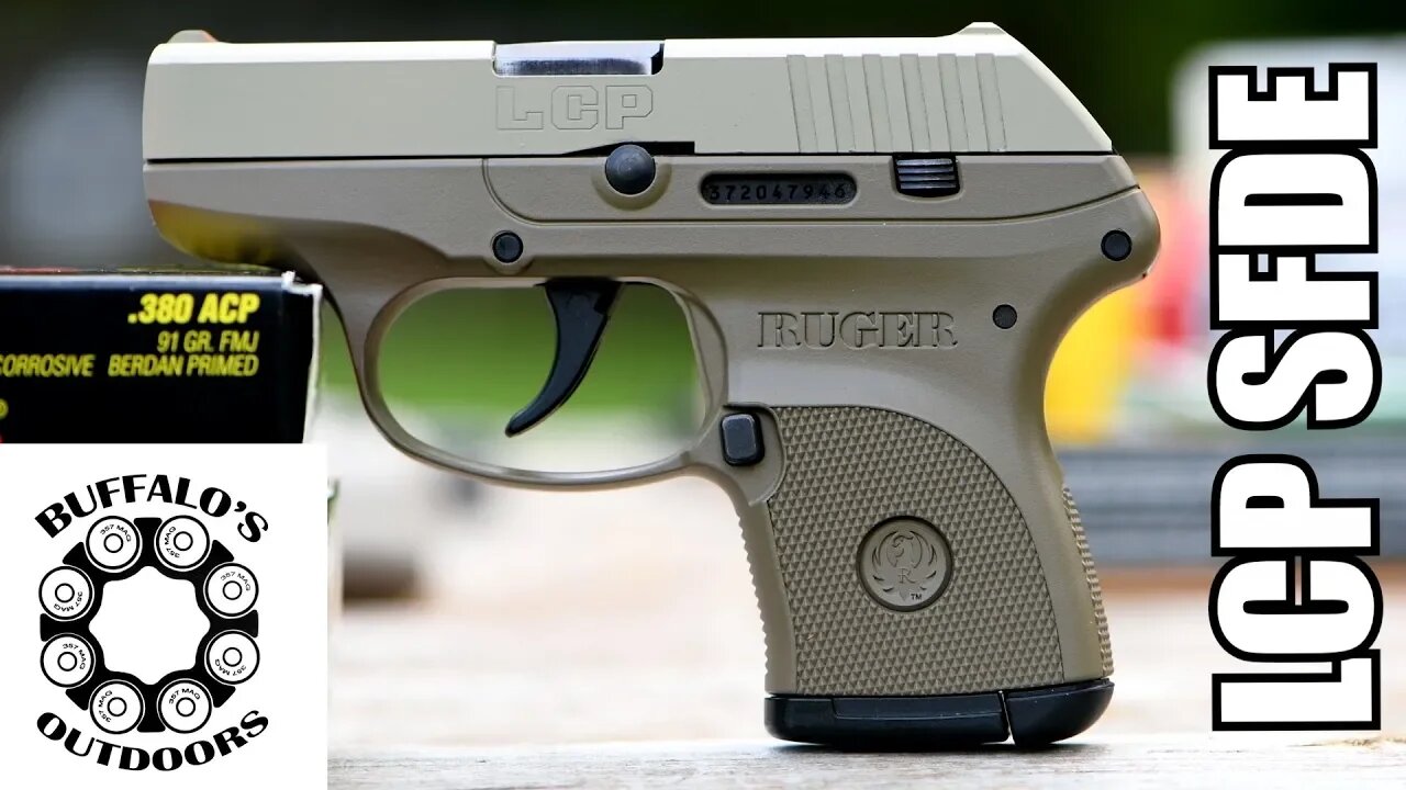 Ruger LCP 2nd GEN in Sage/Flat Dark Earth