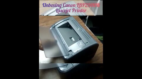 Unboxing Canon LBP2900B Laserjet Printer