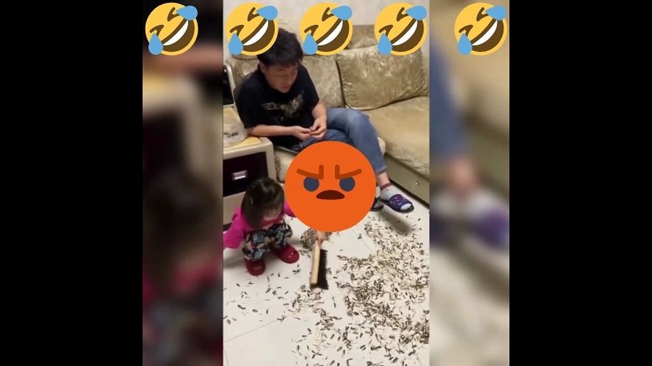 The Little Girl Was Furious - Funny Videos