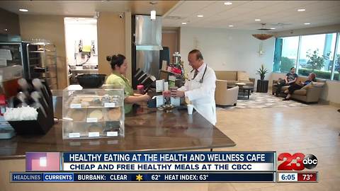 Healthy lunches at the CBCC