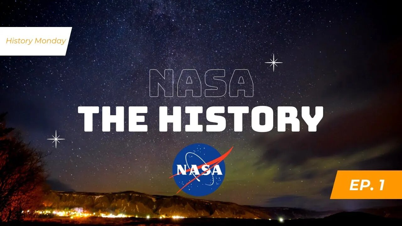 History Monday - The start of the National Aeronautics and Space Administration