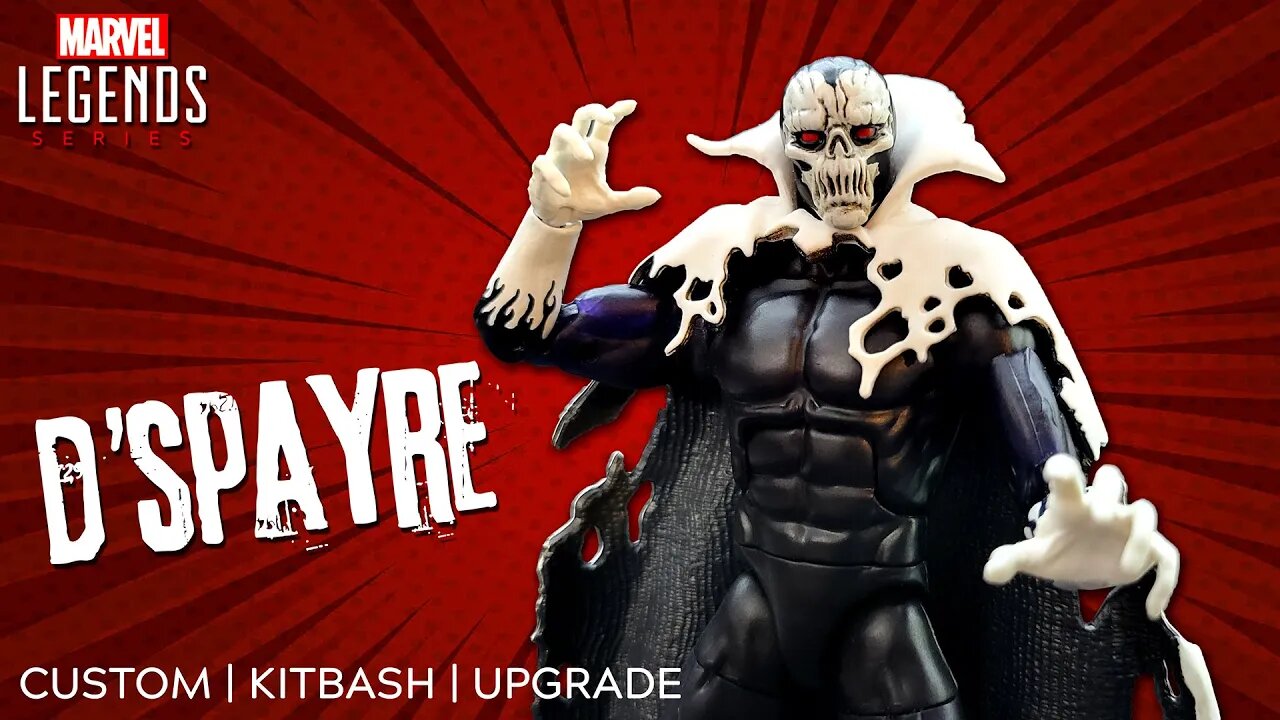 Custom Marvel Legends D'SPAYRE Action Figure Showcase Review