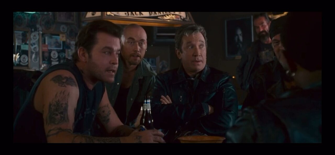 Wild Hogs (2007) Biker Bar Scene | Ray Liotta