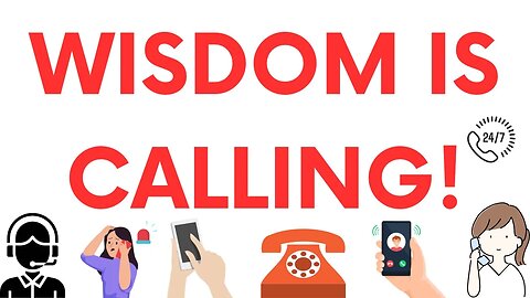 Who will listen to Wisdom in these Last Days!