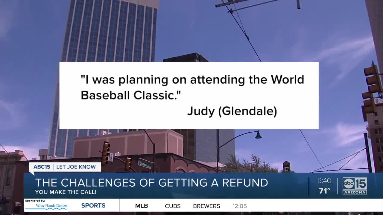 Should you get a refund for canceled events or trips?