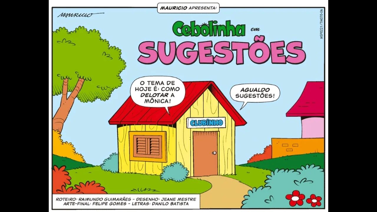 Cebolinha em-Sugestões | Gibis do Rapha 2