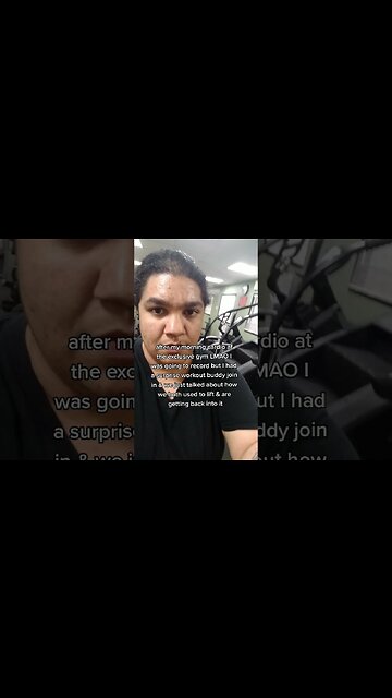 When you Get a Suprise Workout Buddy 🪙 Pure EnigMᐰh 🐀