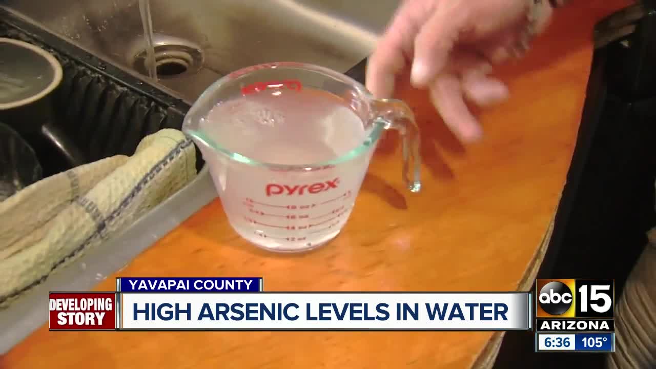 High arsenic levels found in water in Cottonwood