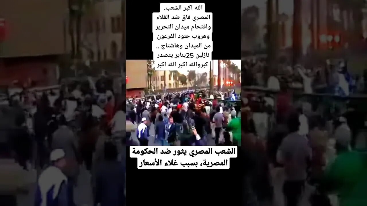 الشعب المصري يثور ضد الأسعار