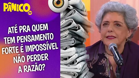 Leda Nagle: 'JORNALISMO OPINATIVO É UMA MUDANÇA SIMPÁTICA, MAS HÁ UM EXCESSO DE FORMAÇÃO DE OPINIÃO'