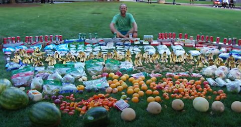 He Grew and Foraged 100% of His Food for an Entire Year!