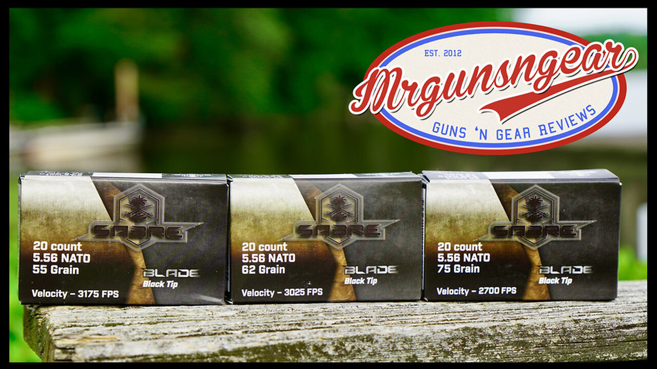 AAC SABRE 5.56 Ballistics Gel Test 🇺🇸