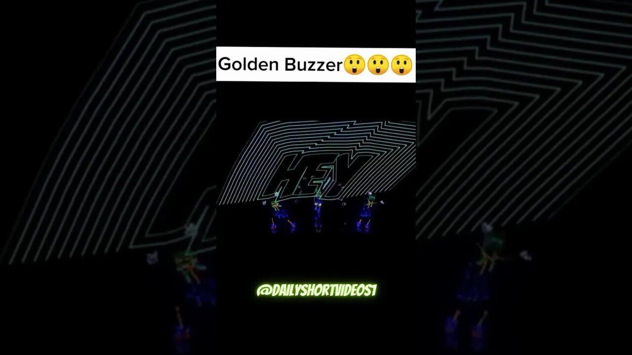 Golden Buzzer #shorts #youtubeshorts #youtube #motivation #gottalent