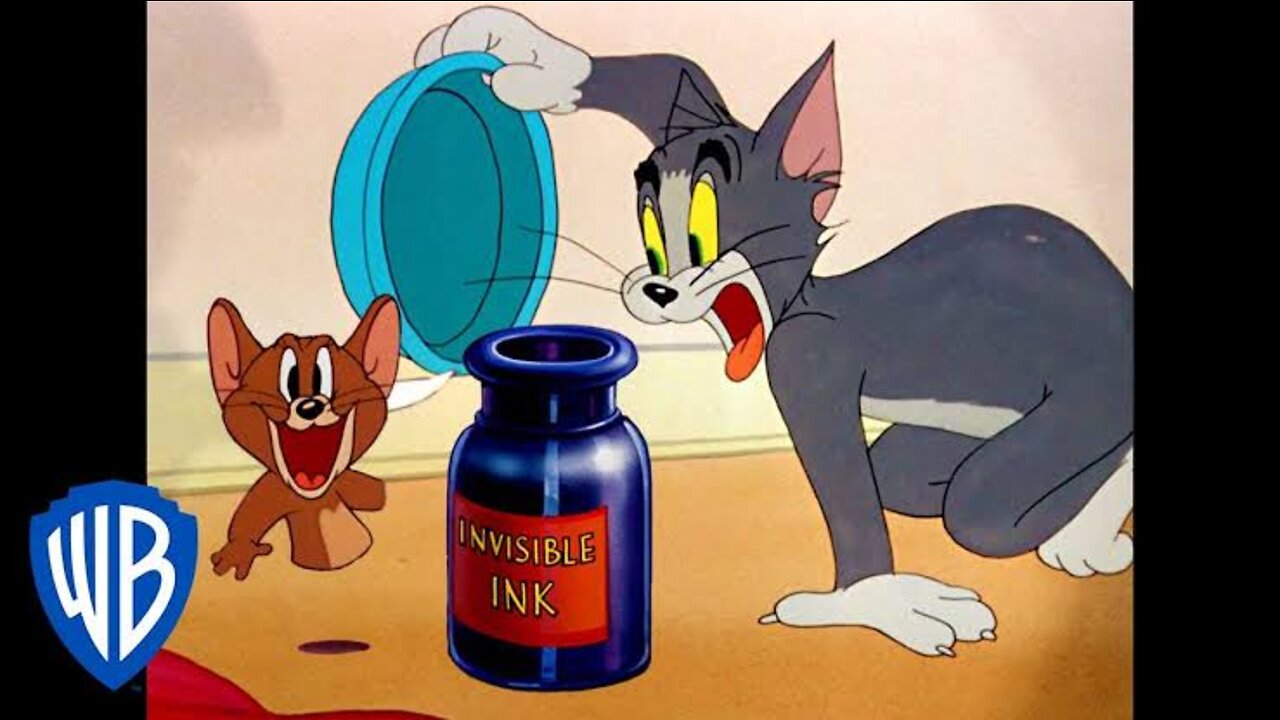 Tom and Jerry - The Invisible Mouse #tom&jerry