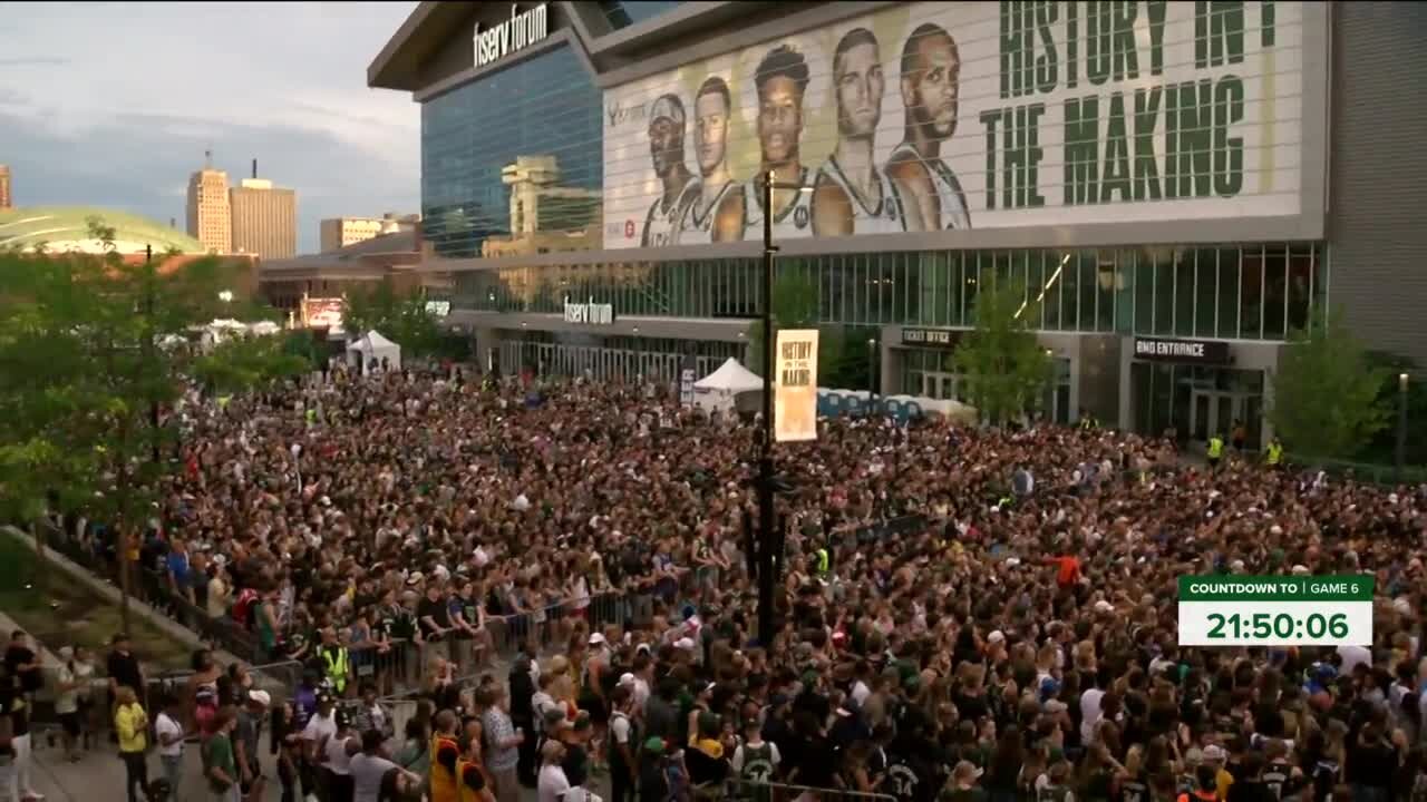 Bucks pride flowing out of every corner of Milwaukee