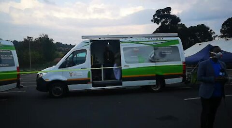 SOUTH AFRICA - Johannesburg - COVID19 - Launch of 60 mobile testing units (videos) (xwP)