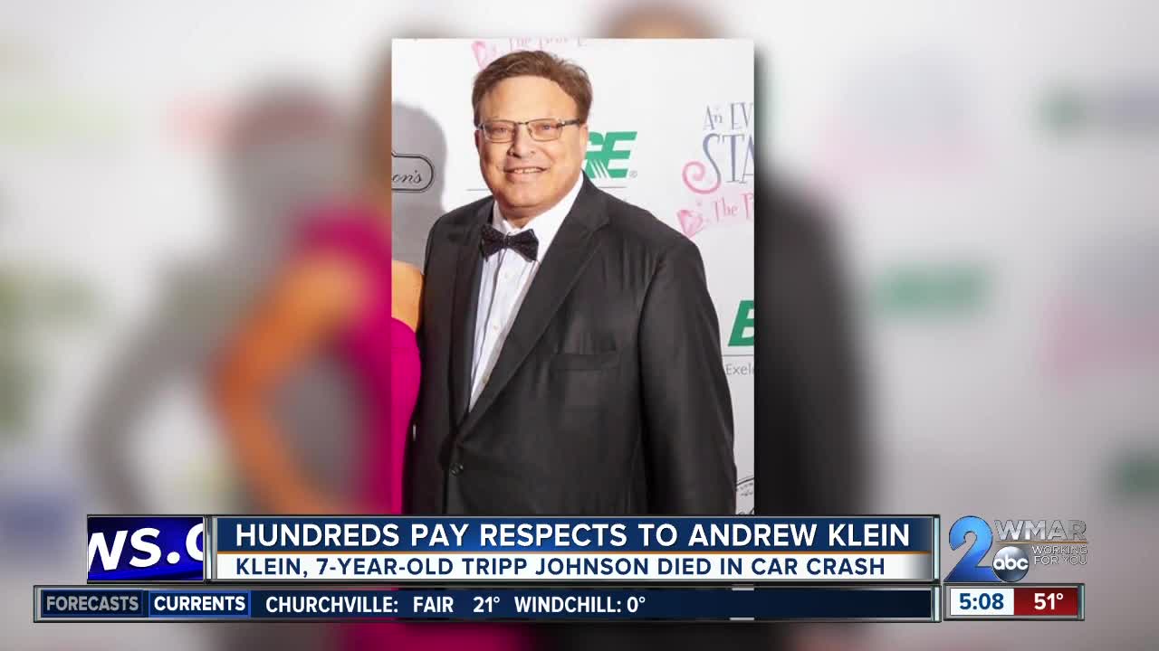 "He was always trying to sprint to the finish line," Hundreds pay respects to Andrew Klein