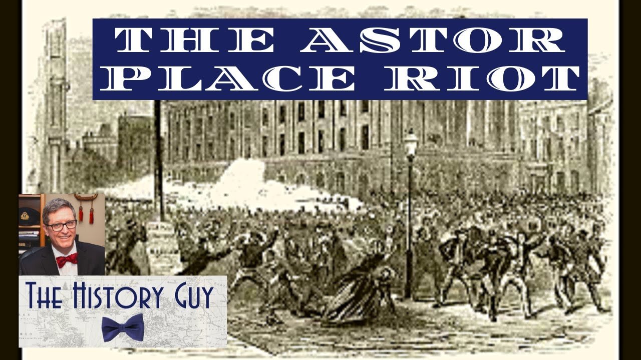 When New York City rioted over two actors and Shakespeare: the Astor Place Riot