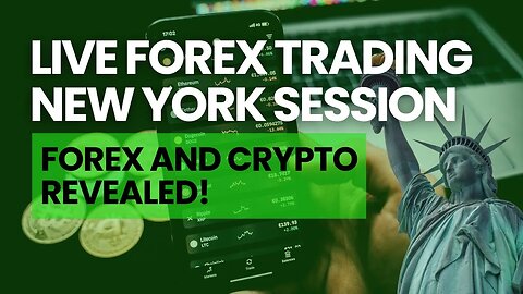 Live forex trading New York session - Forex and Crypto Revealed!