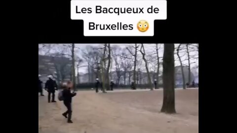 At Brussel the police works together with the antifa