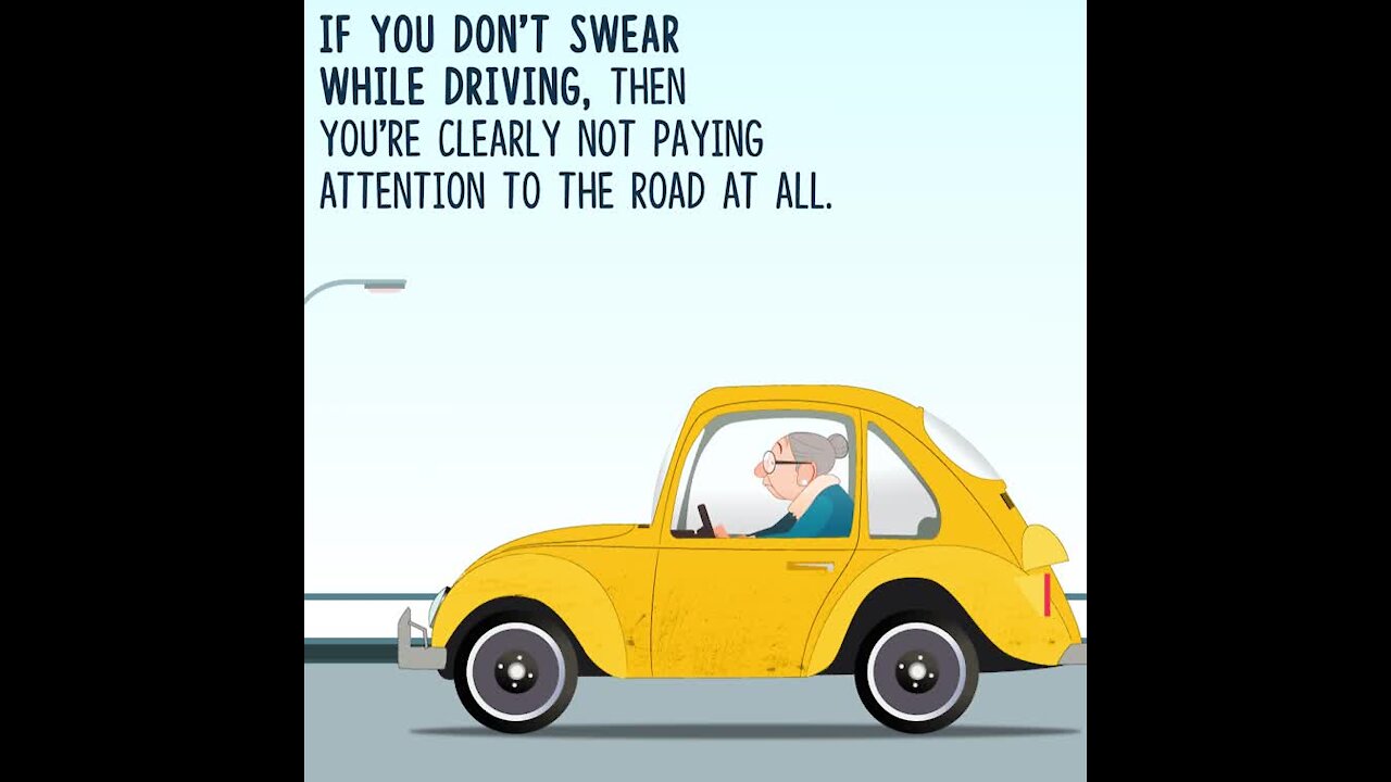 If you don't swear while driving [GMG Originals]