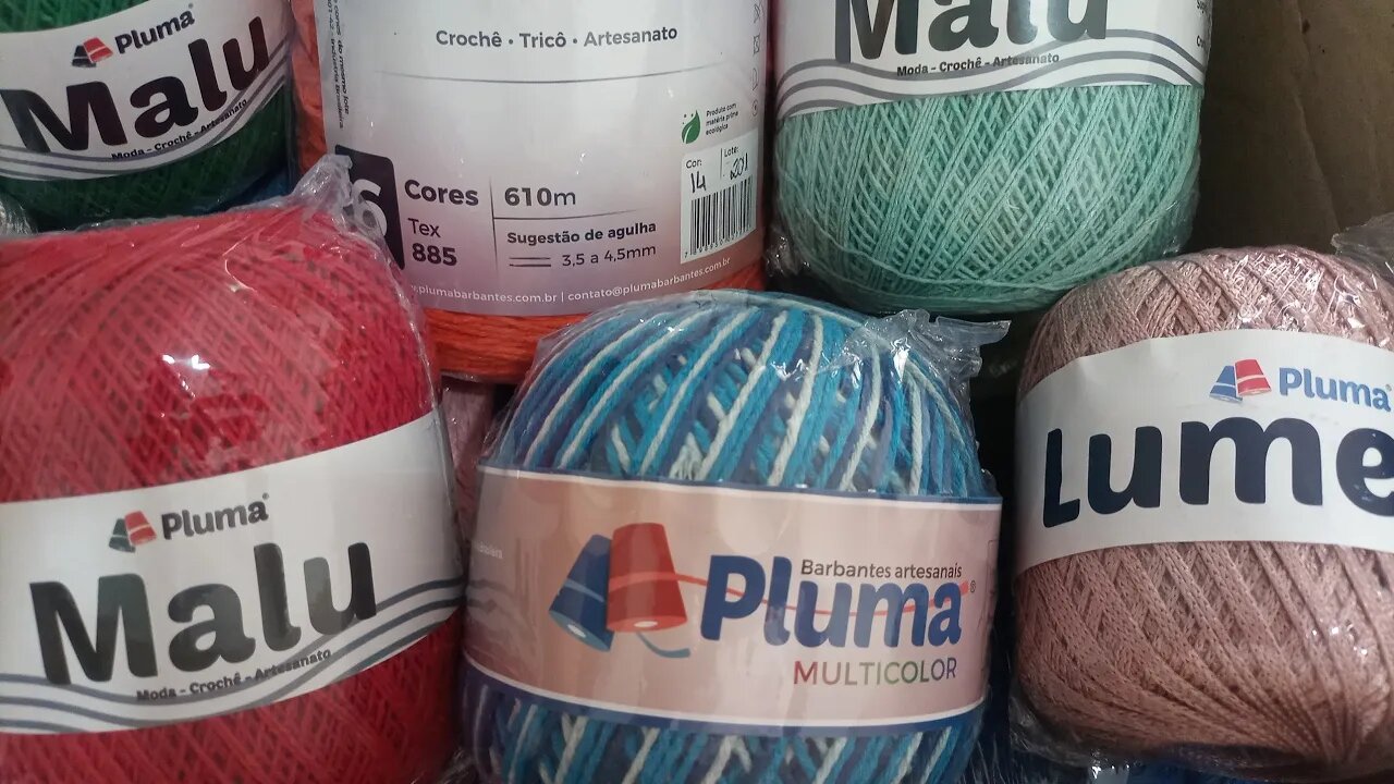 ♥️VLOG, CROCHÊ E PASSEIO♥️ #plumabarbantes #Lovepluma♥️