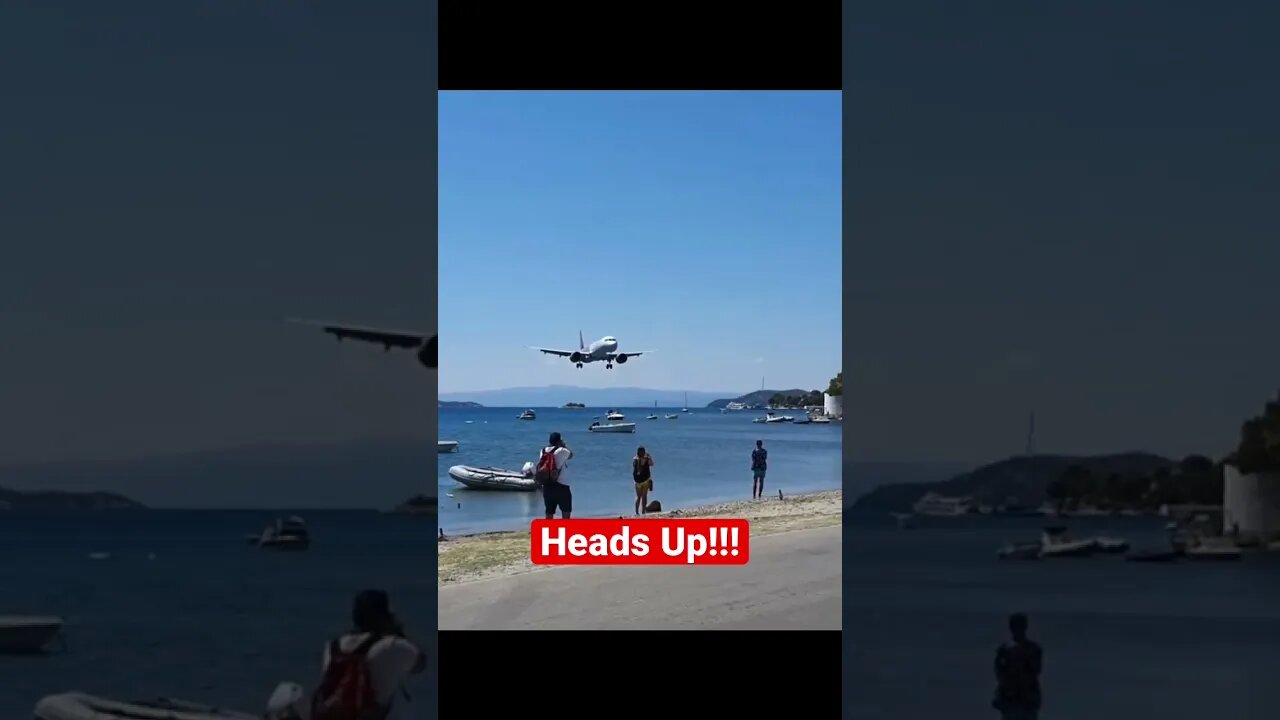 Heads UP - low flying aircraft. #shorts, #planes, #airplanes, #prepperboss