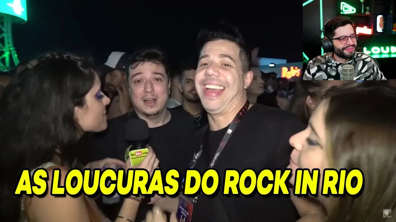 PLAYHARD REAGINDO AS LOUCURAS DO ROCK IN RIO | SemZero