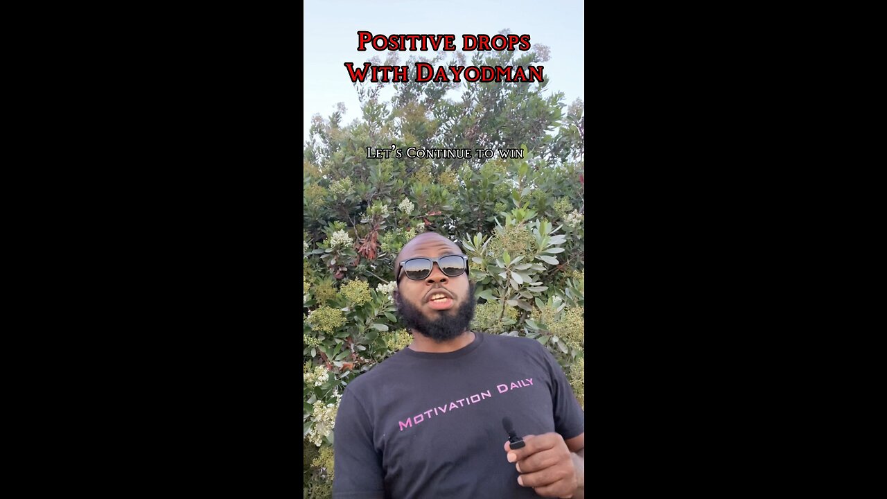 Let’s Continue To Win #dayodman #motivation #eeyayyahh #motivationalspeaker #positivity