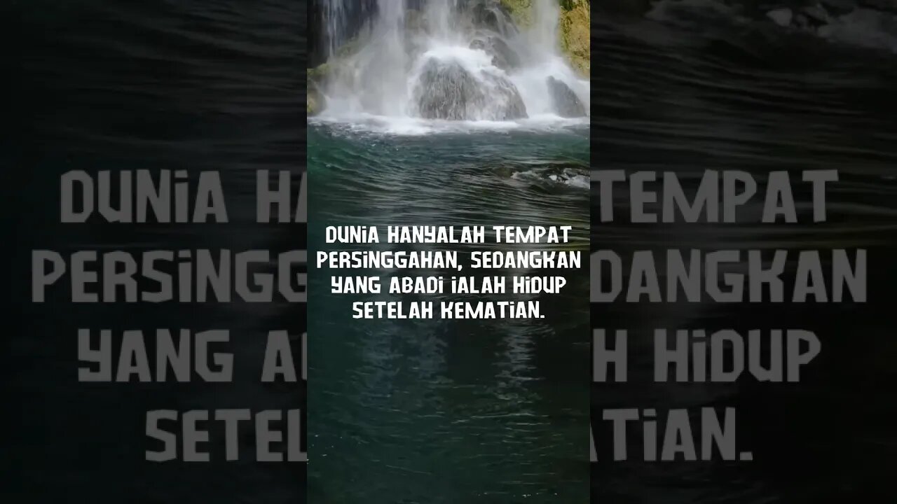 Renungan kehidupan untuk menjalani hidup